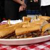 Gallagher's famous steak sandwiches, being offered at the Taste of Times Square this year